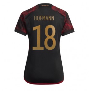 Germany Jonas Hofmann #18 Replica Away Stadium Shirt for Women World Cup 2022 Short Sleeve